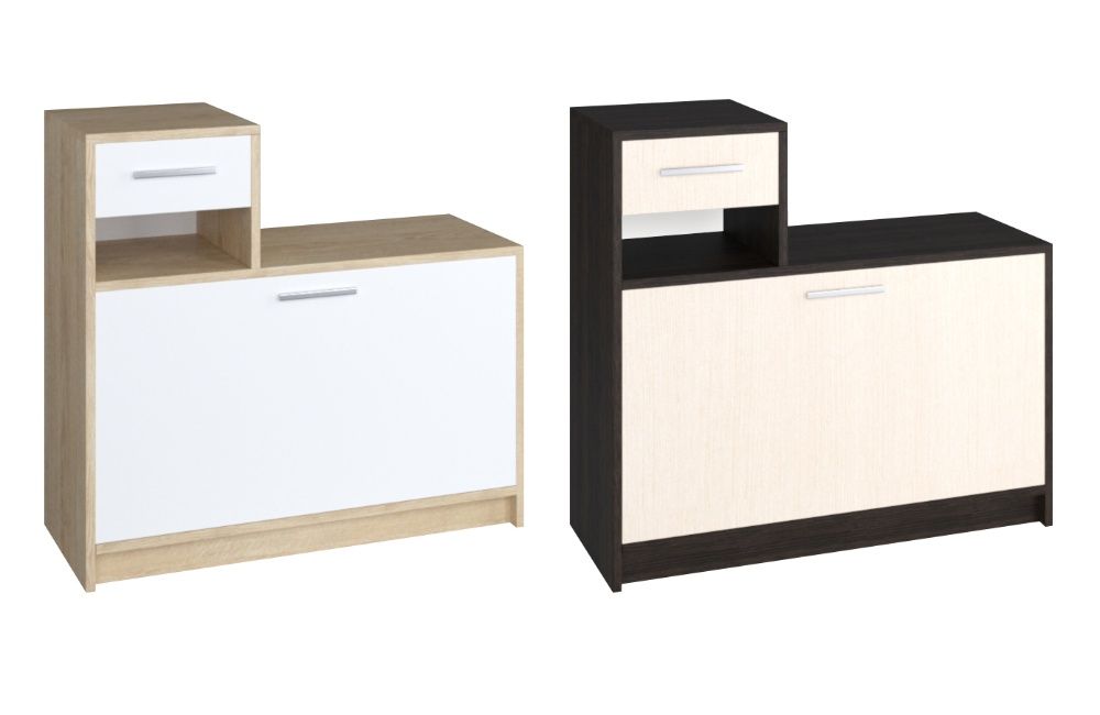 Прихожая Модерн комплектом и помодульно (тумба+шкаф+вешалка) Наличие