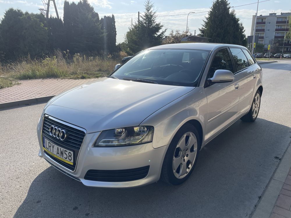 AUDI A3 8p ** LIFT ** 1.9tdi ** 08r **ZADBANA ** Bez rdzy** Isofix