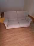 SOFÁ-CAMA creme 2 lugares