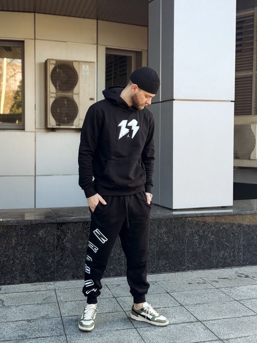 Спортивний костюм Jordan 23 чорний/чоловічий костюм джордан/штани/худі