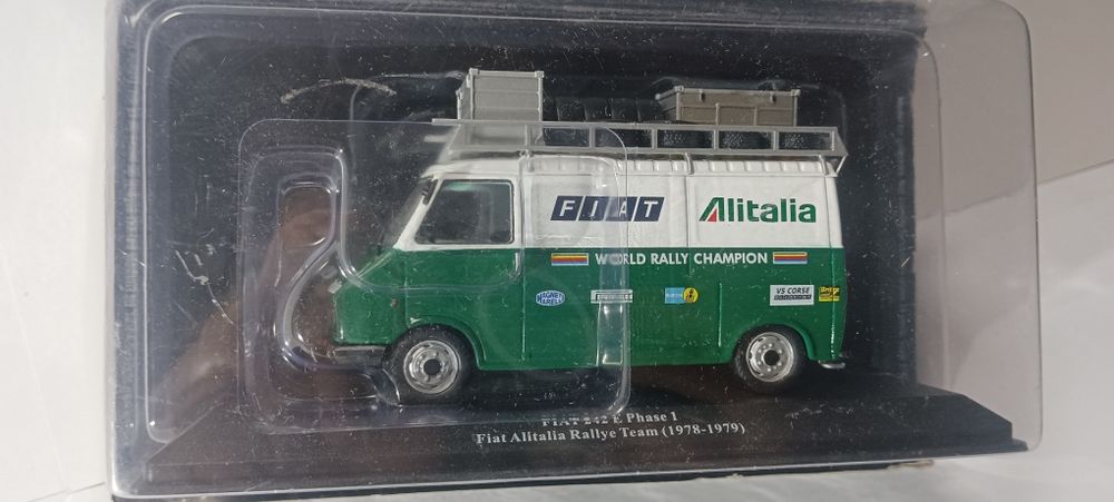 Rally 3 carrinhas assistência 1/43 (lote n27)