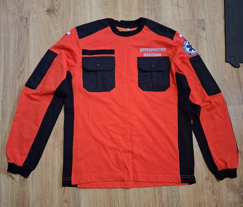 Nowa koszulka ratownictwo medyczne fluo rozm54