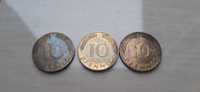 10 pfennig - 3 kolekcjonerskie monety