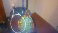 conjunto raquetes e capas para ténis