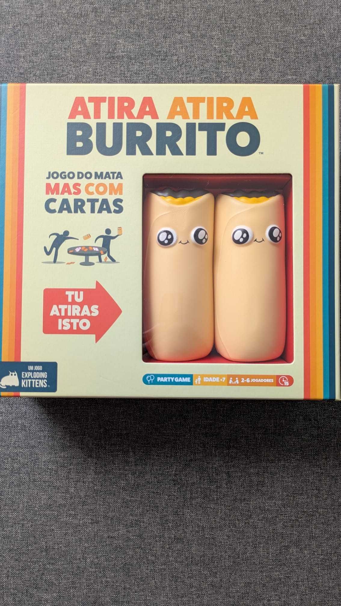 Jogo de Tabuleiro Atira Atira Burrito