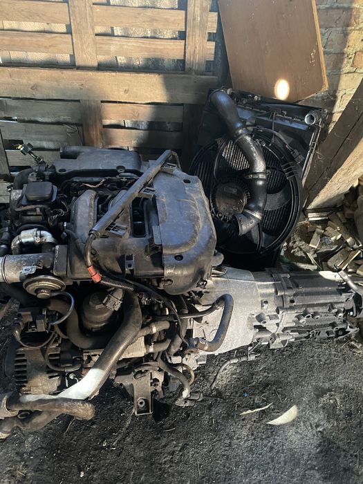 Silnik ze skrzynia bmw 2.0D 163 km m47d30