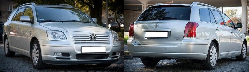 Steinhof Hak +wiązka Toyota Avensis T25 Kombi 2003do2009r bez cięcia