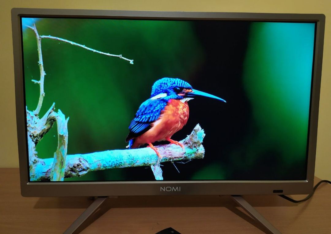 Телевізор NOMI 22FTS11 Titanium smart TV, робочий, стан ідеальний