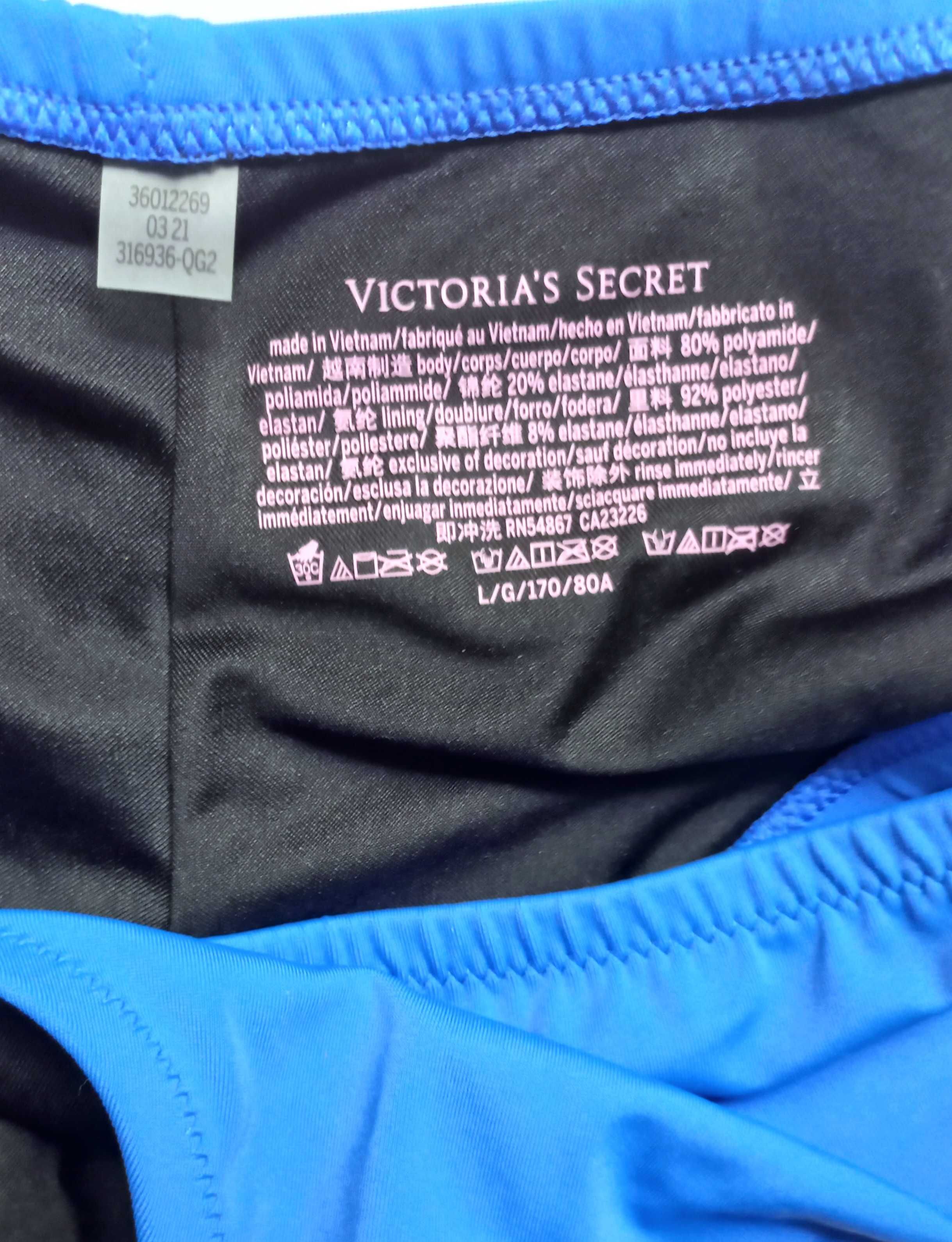 Плавки VS р.L синие,низ купальника Victoria's secret Виктория Сикрет.