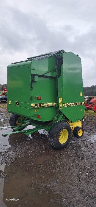 Prasa John deere 590 belownica New holland roll belt lelly krone