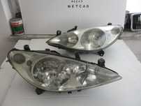 Farol Optica Peugeot 307 2001 a 2005 Esquerdo Direito