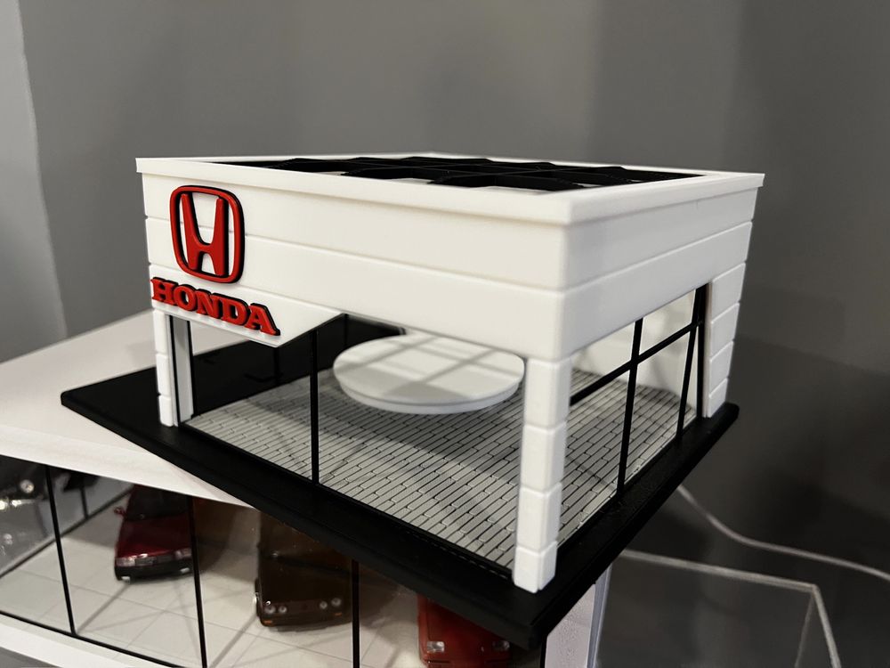 Diorama Stand Automóveis Honda 1:64
