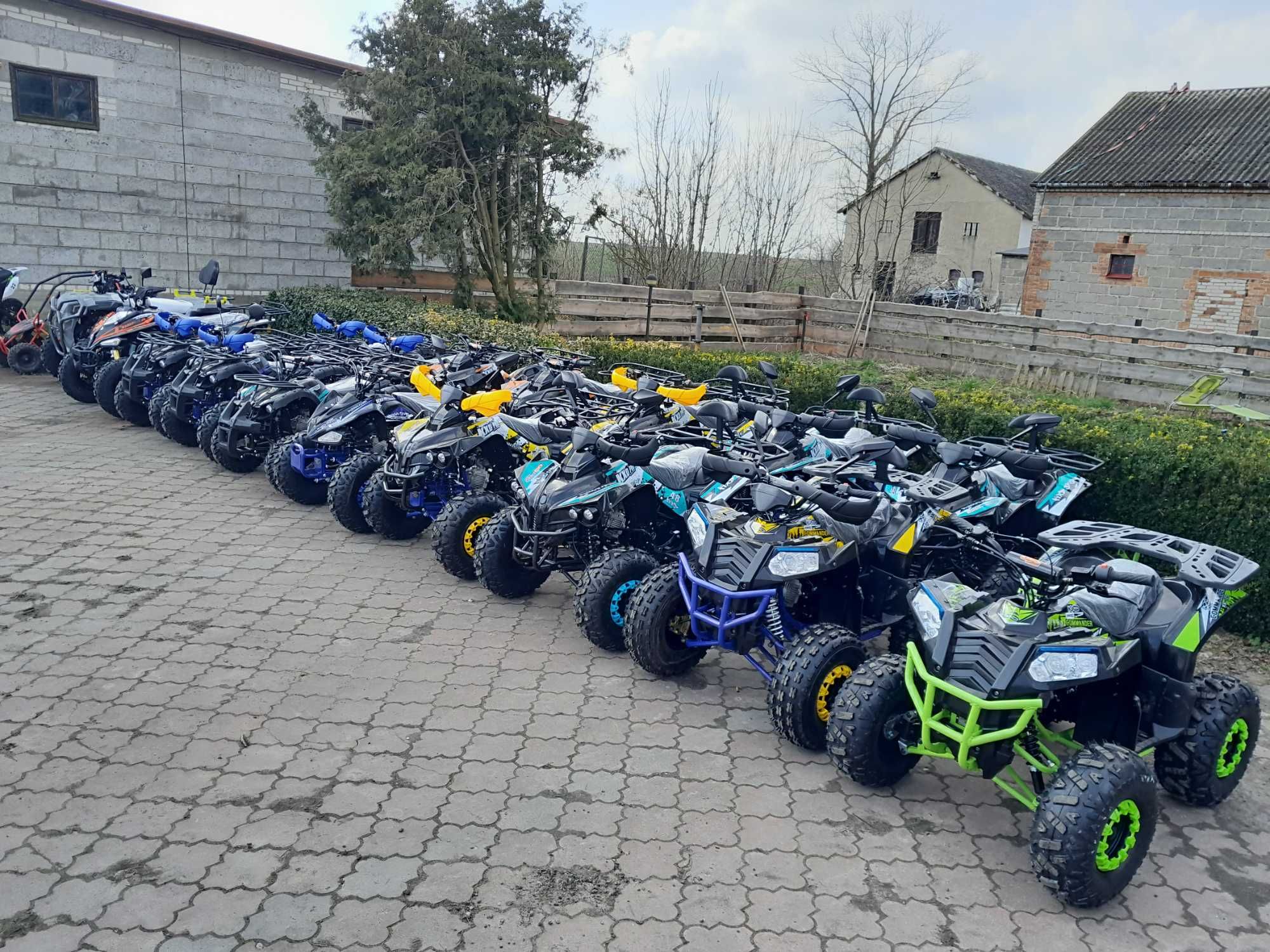 Duży Quad 125cc KXD Warrior LED rama XXL max wyposaz DOSTAWA Raty