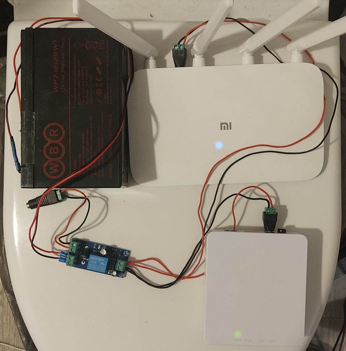 Бесперебойное питание роутера