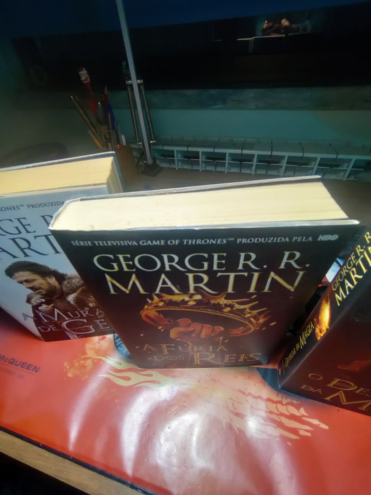 A Guerra dos Tronos -Muralha de gelo Fúria dos reis desperta da magia