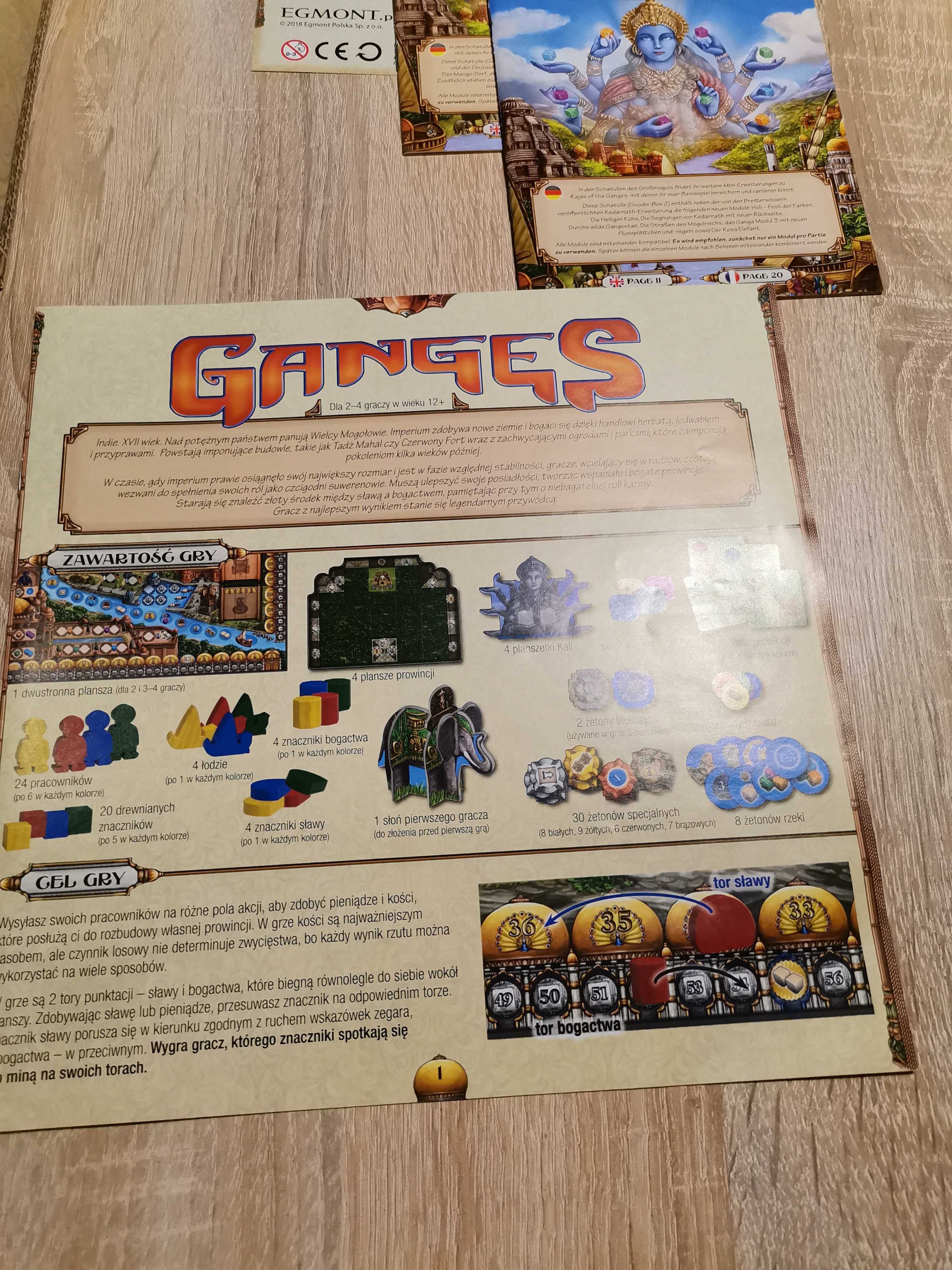 Ganges z wszystkimi dodatkami
