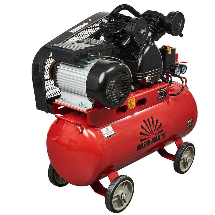 Компрессор воздушный Vitals GK50.j65v2-8a/2х цил/ремен|65мм пор/265