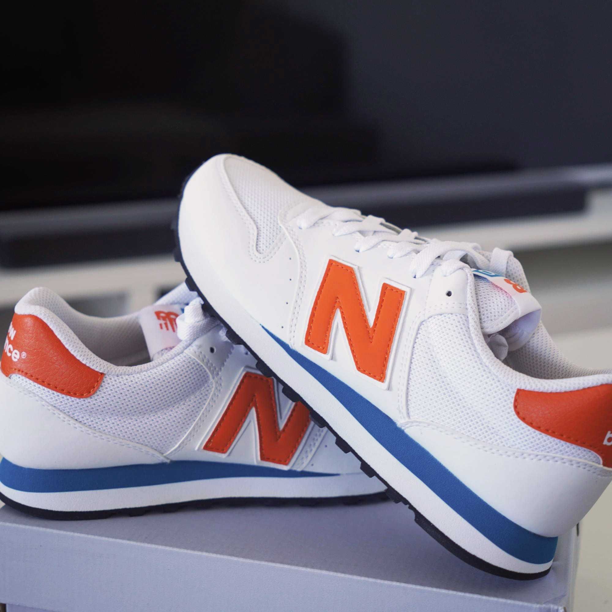 Buty New Balance 500 - białe - r. 40.5 - oryginalne