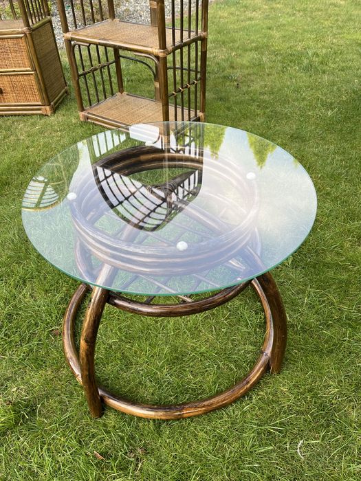 Komplet mebli rattanowych