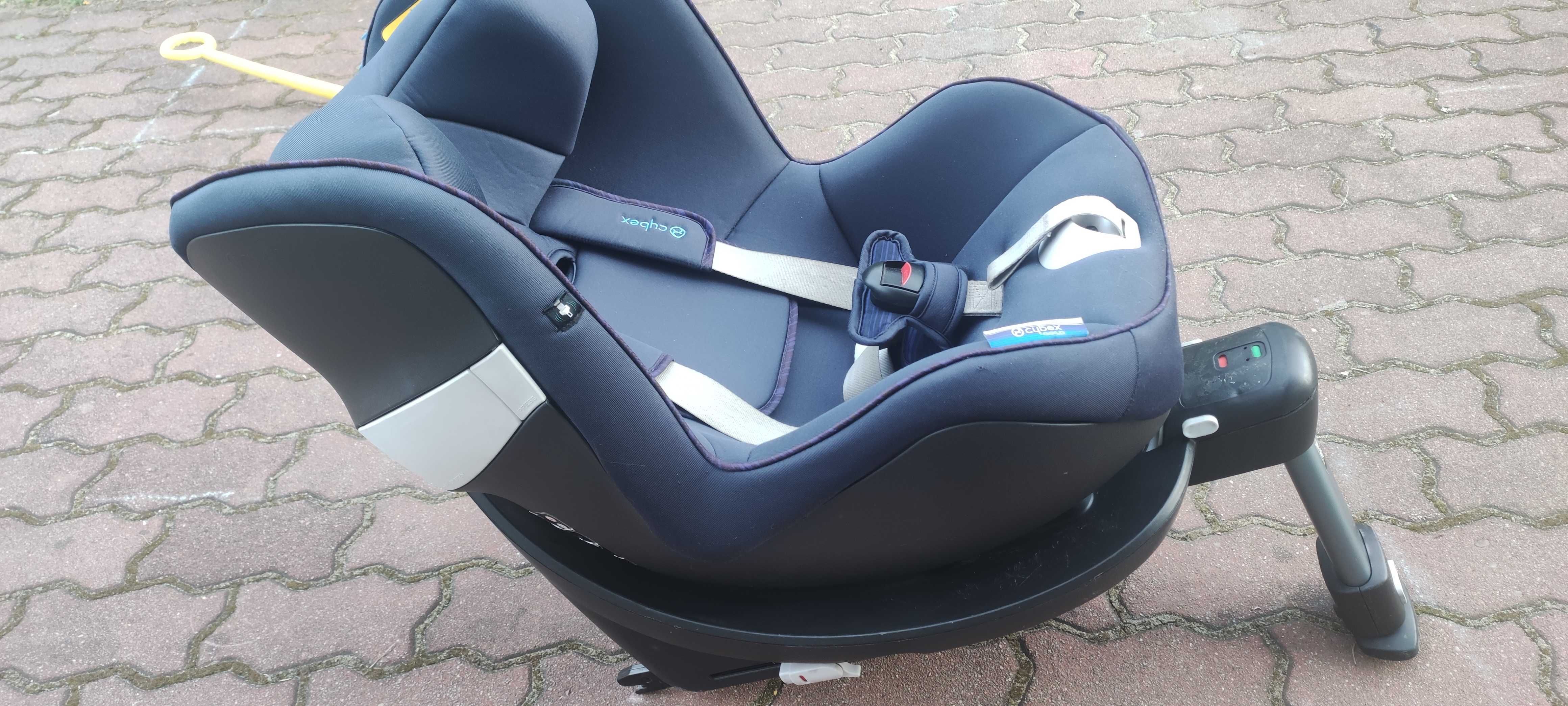 Fotelik samochodowy+ baza Cybex Sirona M i- size stan bdb