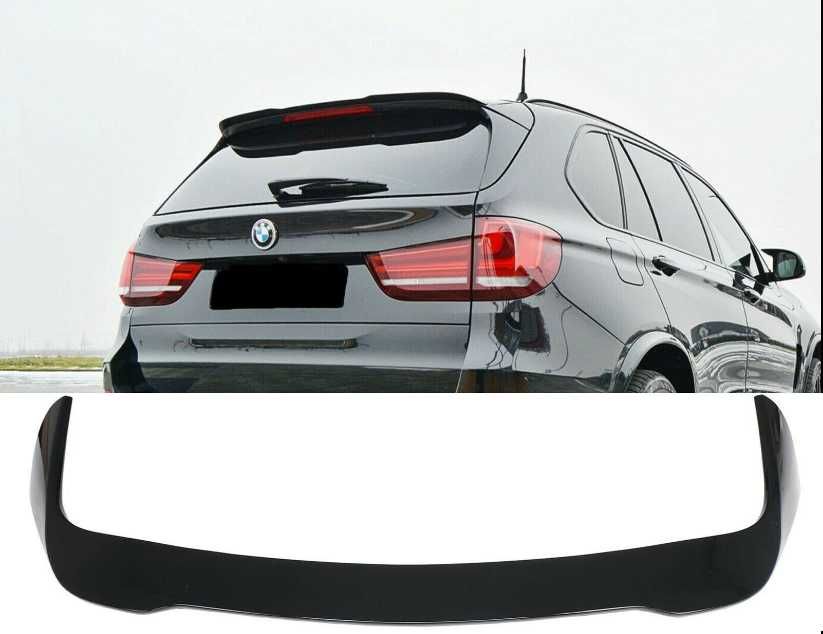Spoiler lotka dokładka BMW X5 F15 CZARNY POŁYSK