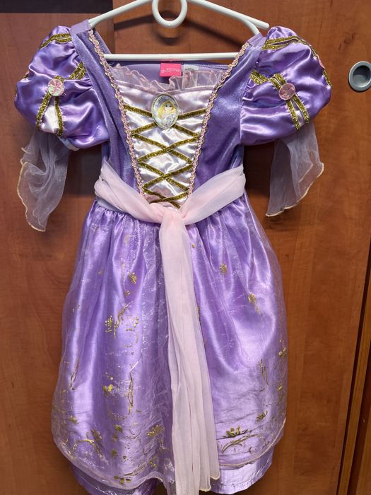 Sukienka przebranie strój Roszpunki