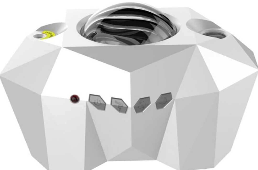 Projektor Gwiazd Aurora LED - Lampka Nocna Głośnik Bluetooth Prezent