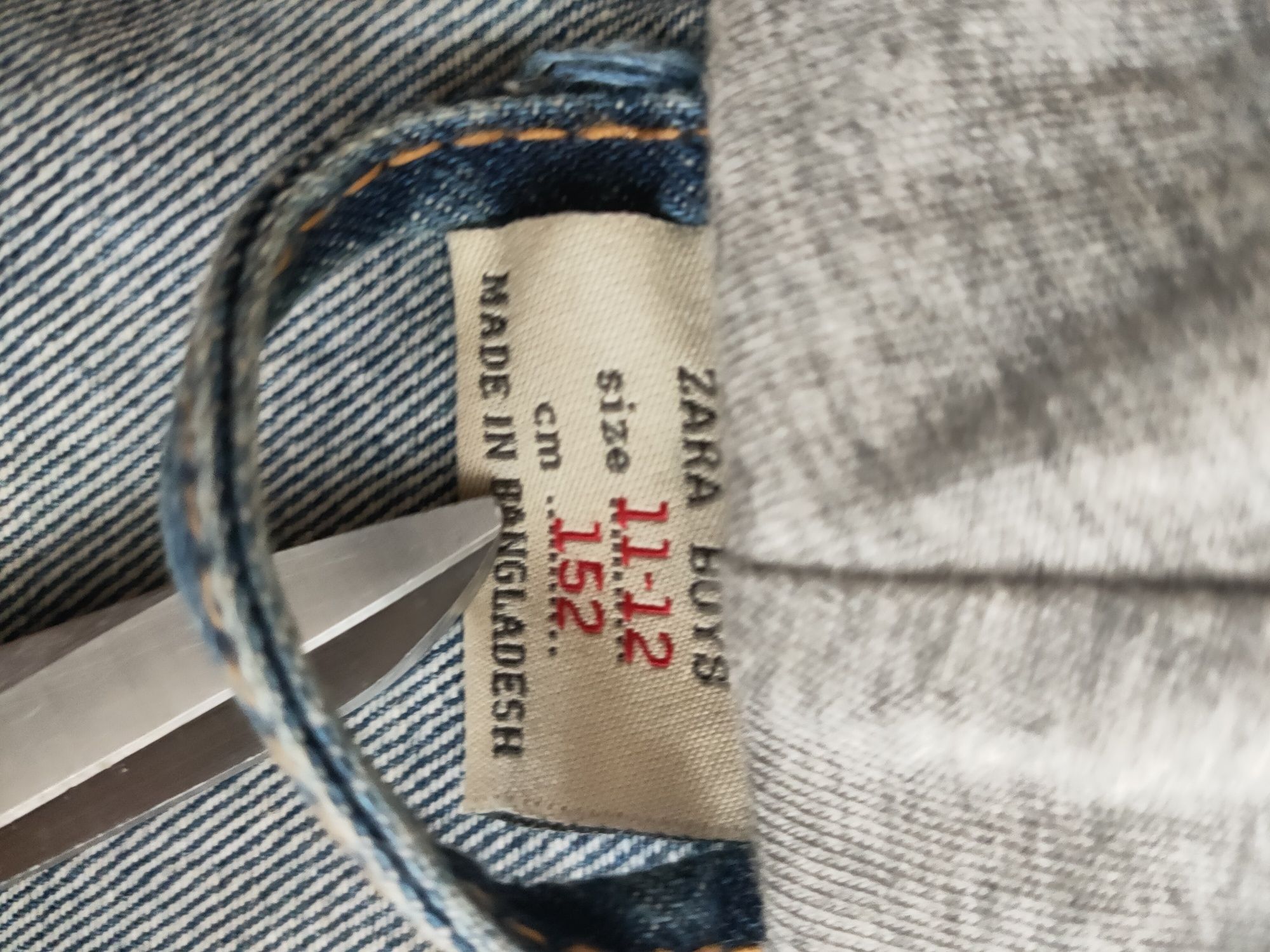 Куртка джинсова Zara для підростка 10-13 років ріст 152