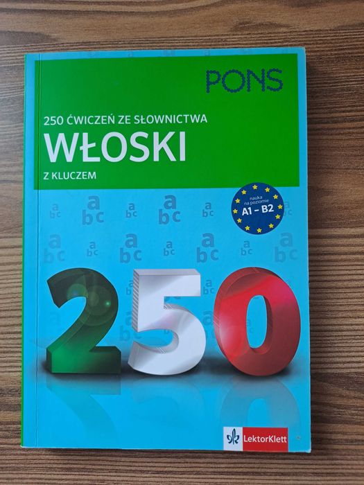 PONS 250 ćwiczeń ze słownictwa WŁOSKI