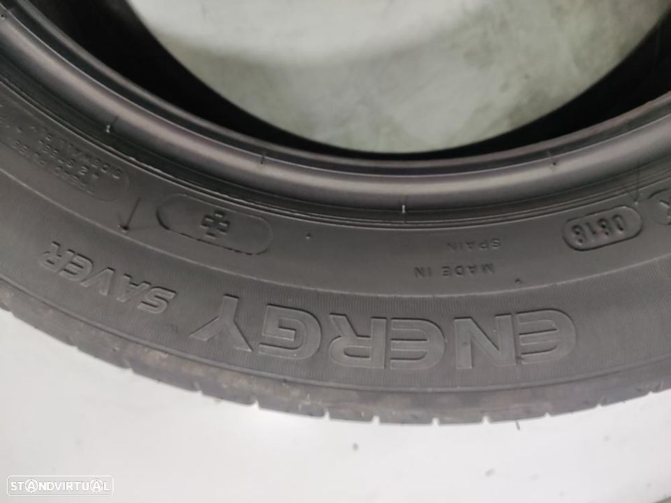 2 pneus semi novos 205-55r16 michelin - oferta dos portes