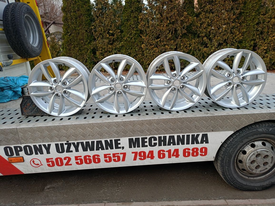 Felgi Ronal Alu 5x120 Mini cooper 7jx17 czyjniki et 50 jak Nowe