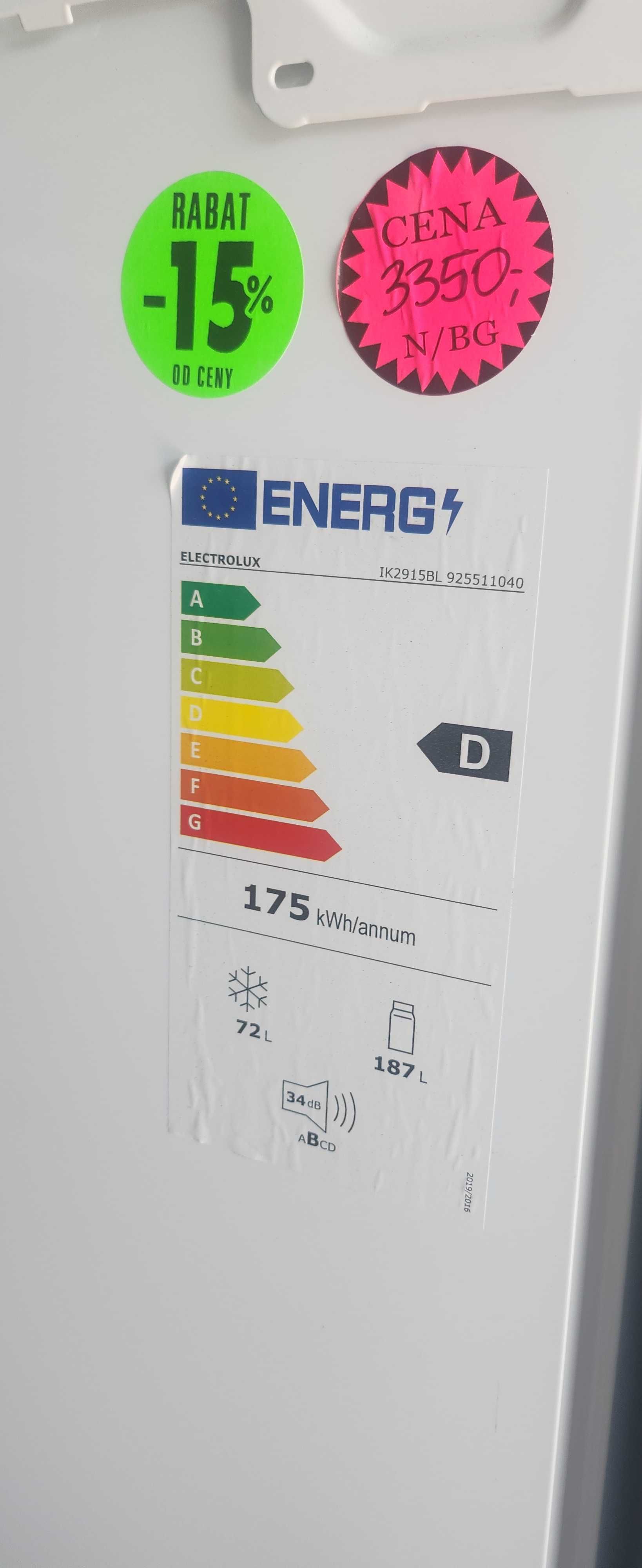 JANKI, ul. WSPÓLNA 6 Lodówka do zabudowy Electrolux MEGA WYBÓR