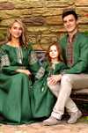 набір вишиванок Ідеал якість для пари вишита сукня сорочка family look