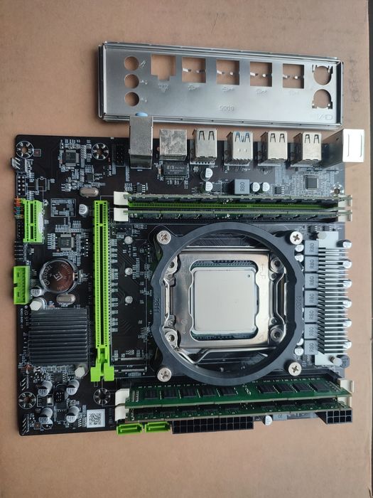 Комплект материнська плата x79, процесор E5-2620 (6-ядер), ОЗУ-16 GB