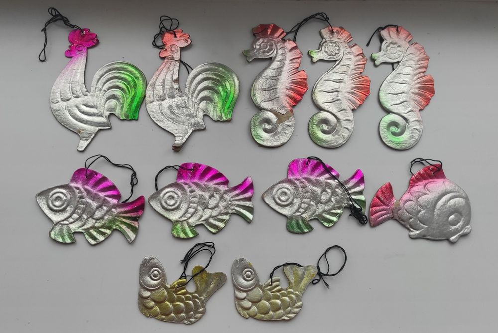 Картонаж, ёлочные игрушки СССР