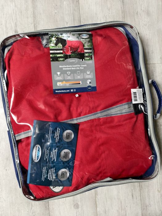 Derka padokowa Weatherbeeta comfitec 140cm czerwona 1200D