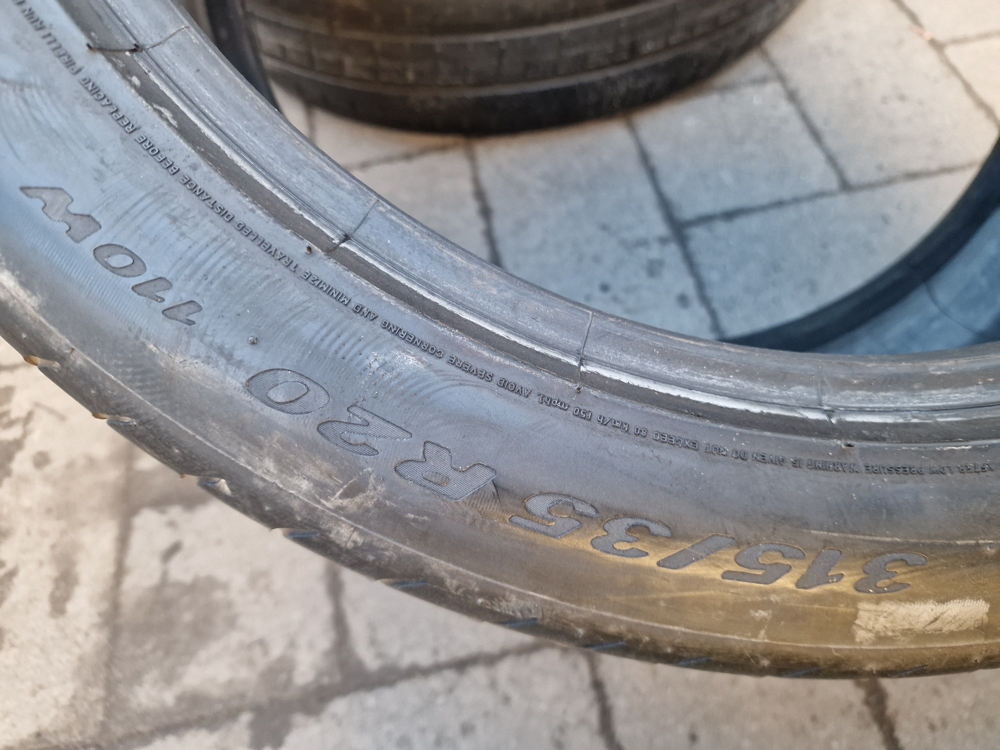 Летняя резина 275/40 R20 315/35 R20 Pirelli Pzero Runflat