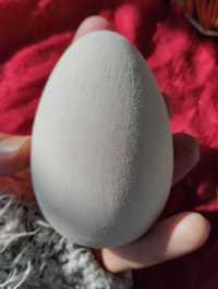 Jajo gęsie drewniane do zdobienia na Wielkanoc