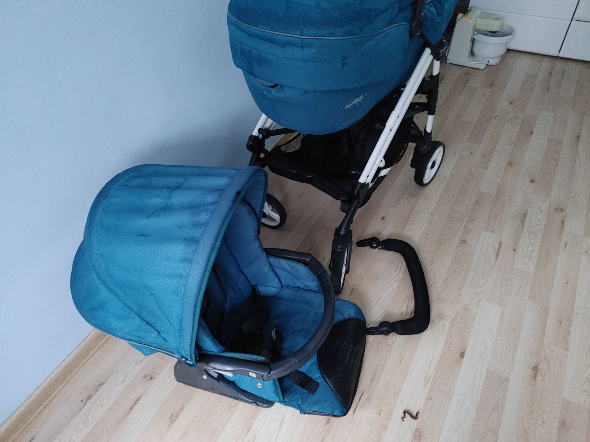 Wózek 2w1 Peg Perego aluminiowy stan idealny