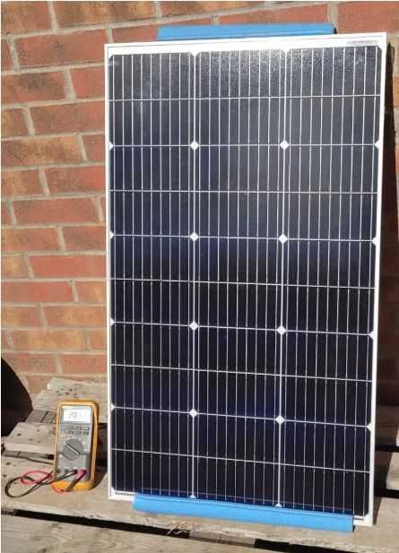 Sprzedam Panel Solarny 100W w oprawie aluminiowej