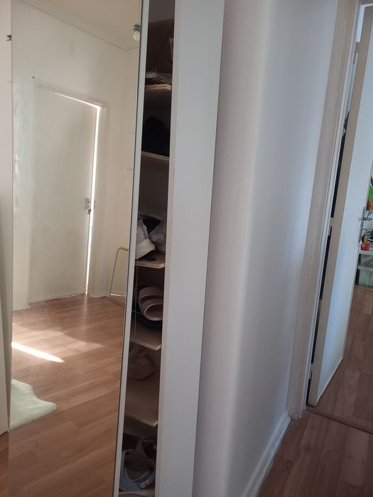 Vendo sapateira com espelho grande desmontada nova