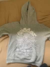 SP5DER HOODIE OG WEB GREY