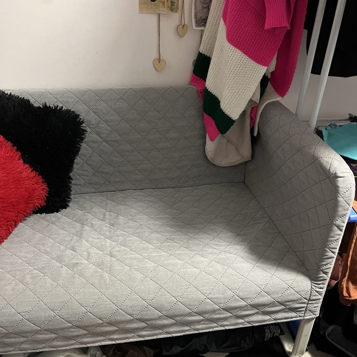 Sofka ikea z pokrowcem