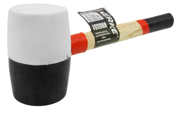 Młotek Gumowy Brukarski Blacharski Do Kostki Bezodrzutowy 910g Fibergl