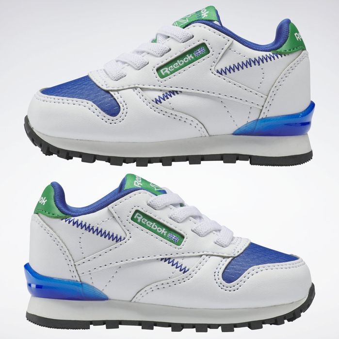 Buty dziecięce świecące rozmiar 23,5 REEBOK Classic Leather Step N FL