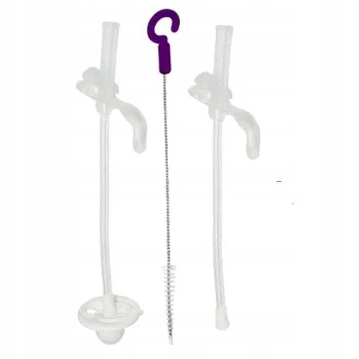 B.Box Słomki zapasowe i szczoteczka do bidonu 2 sztuki