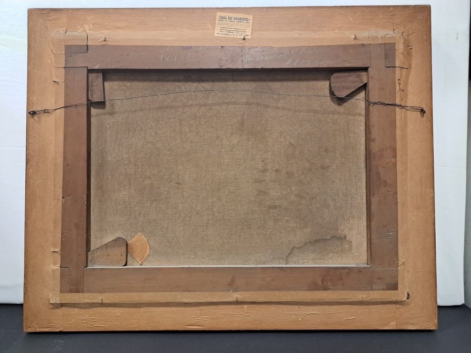 Quadro a óleo antigo