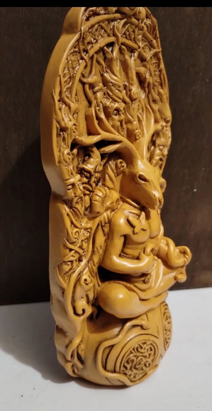 Cernunnos 17 cm płaskorzeźba