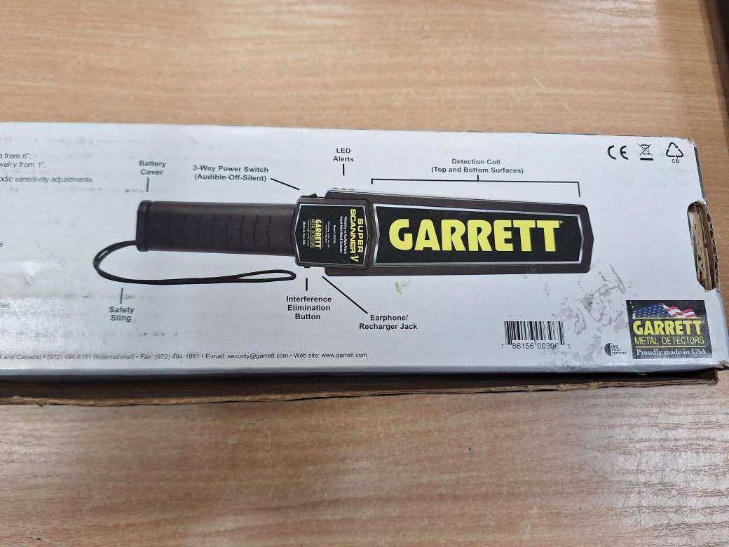 Wykrywacz metali Garrett super scanner V, Komis MADEJ SKUP-SPRZEDAŻ