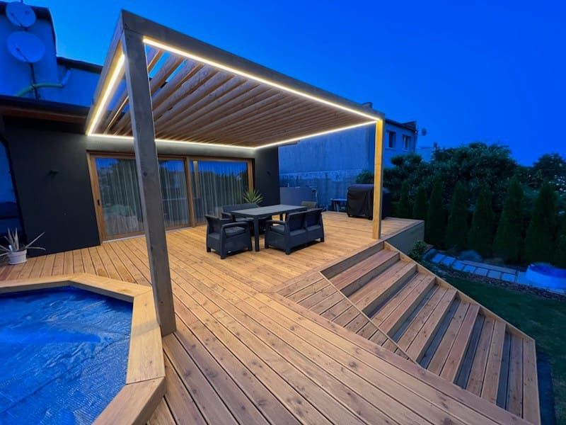 Wiata Zadaszenie Pergola Domek Ogrodowy